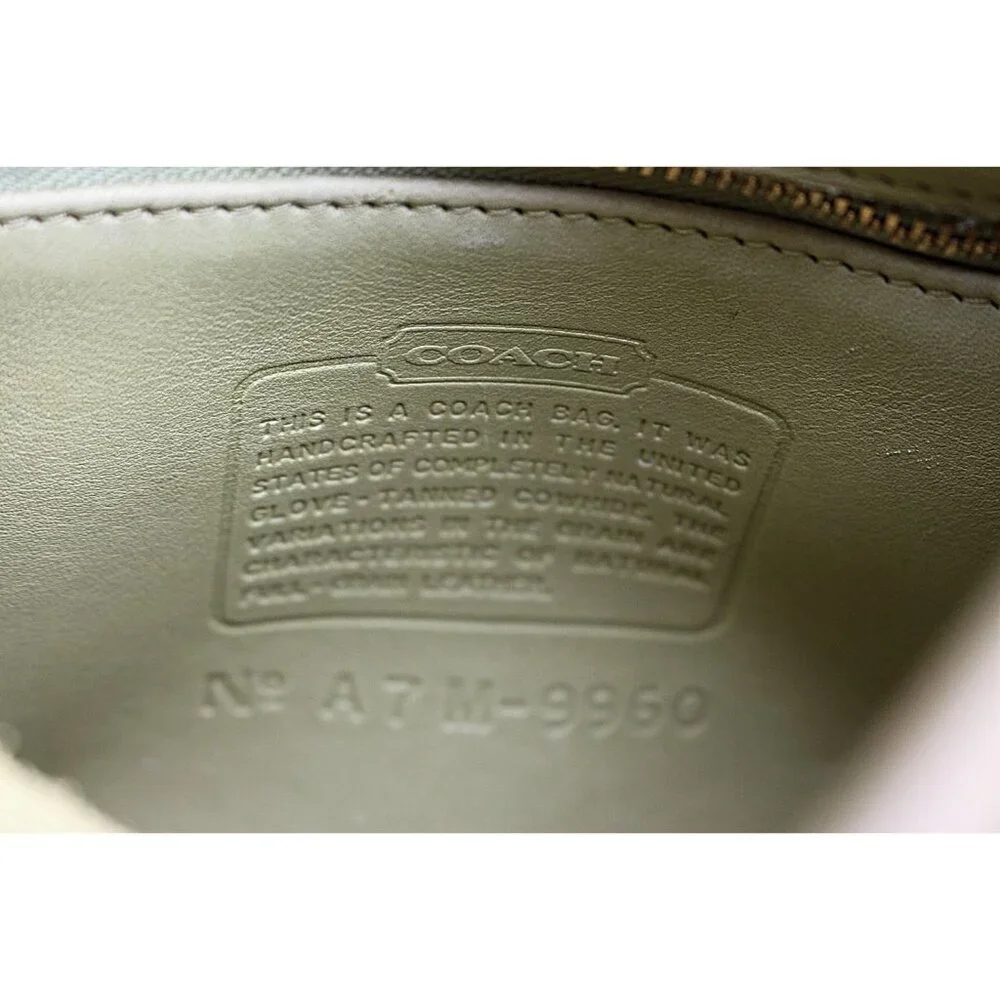 Coach Vintage - LIME Daypack Backpack 9960 - USA 1997